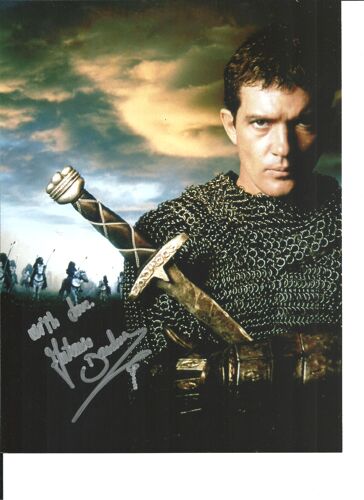 Antonio Banderas Autographe 20 Sur 30 Cm