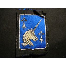 Insigne Tissu Brodé De La 20ème Divition D'infanterie