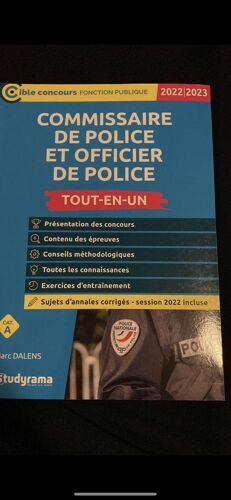 Préparation Concours Commissaire De Police Et Officier De Police - Tout En Un