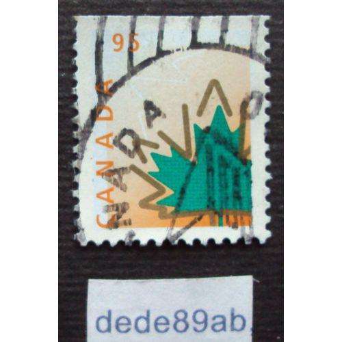 Canada.. 95 . Feuille D' Erable . Oblitéré.