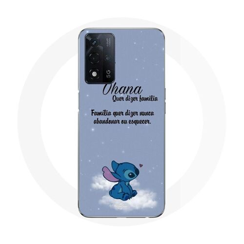Coque Oppo A93s 5g Stitch Disney Stitch Mignon Ohana Means Family
