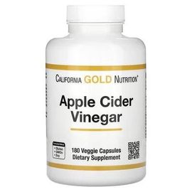 California Gold Nutrition, Vinaigre De Cidre De Pomme, 900 Mg, 180 Capsules Végétariennes (450 Mg Par Capsule)