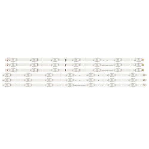 Bande de rétroéclairage LED Hisense 58A6100 élasticité JL.D580E1330-003AS HD580X1U92 HD580X1U93 HD580X1U93-L1 ""Nipseyteko""