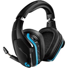 Logitech G935 Casque Gamer Rvb Sans Fil, Son 7.1 Surround, Dts Headphone:X 2.0, Transducteurs 50mm Pro-G, 2,4 Ghz Sans Fil, Micro Av