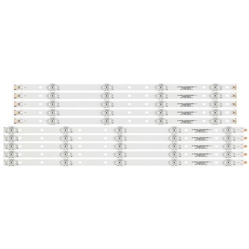 1 set Bande de rétroéclairage LED, 50PUS6754 50PUS7334 50PUS7504 50PUS6704 50PUS7354 LB-GM3030-GJ0D22505X9AMB2-1-S T 2-J S ""Nipseyteko""