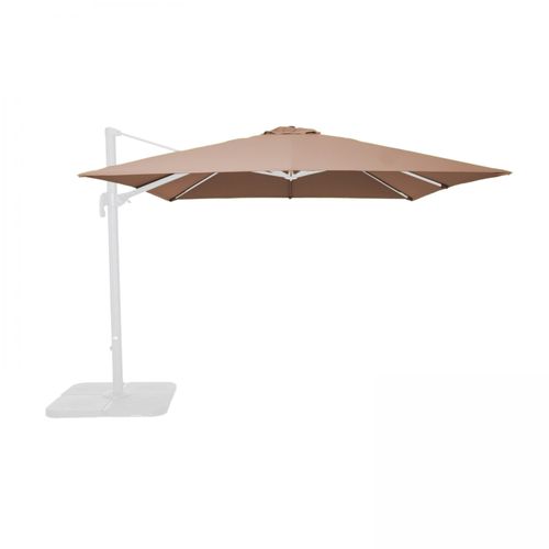 Toile Pour Parasol Déporté 3x3m Taupe