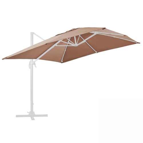Toile Pour Parasol Déporté 4x3m Taupe