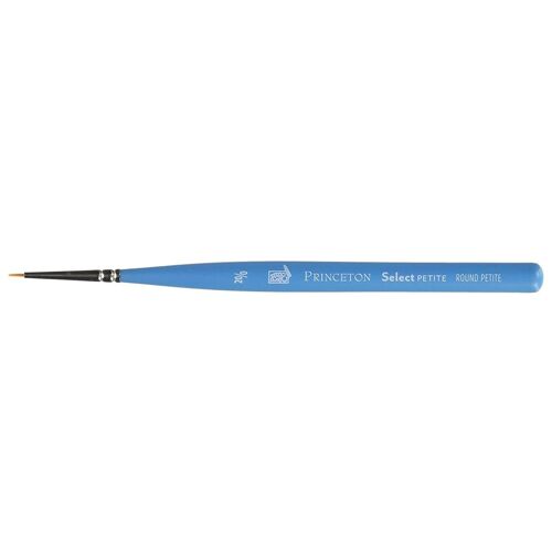 Princeton Pinceau Select Artiste Syn Manche Court Mini Rond 12/0