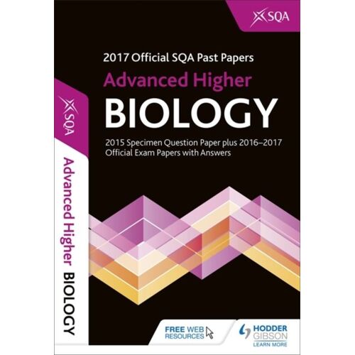 Advanced Higher Biology 2017-18 Sqa Past Papers With Answers