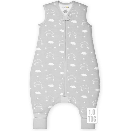 Tianyi-Gigoteuse Pour Tout-Petit Avec Pieds 2t, 1,0 Tog En Coton Biologique Avec Jambes, Pour Marcheurs Avec Fermeture Éclair À 2 Voies, Gigoteuse Pour Filles Et Garçons, 1 Paquet Marcheur Précoce Mo