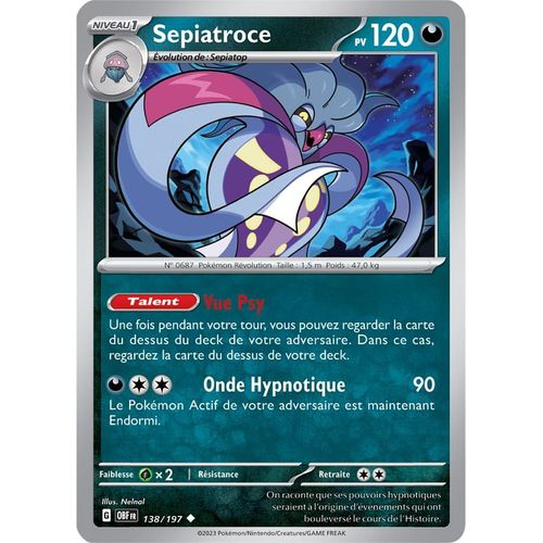 Sepiatroce - 138/197 - Flammes Obsidiennes