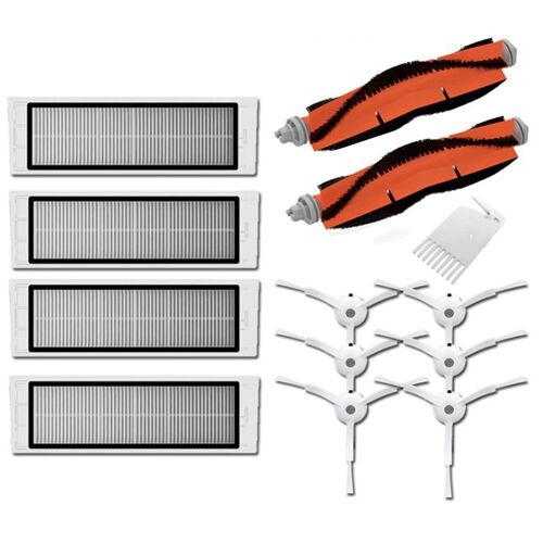 Accessoires pour aspirateur Robot Xiaomi Roborock S50 S51 S5, pièces détachées, filtre HEPA lavable, brosse principale et brosse latérale, May06101102