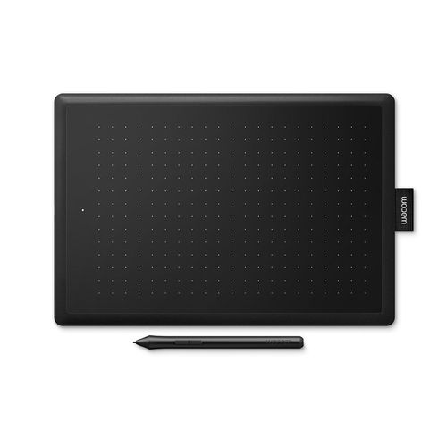 Wacom One by Medium tablette graphique Noir 2540 lpi 216 x 135 mm USB