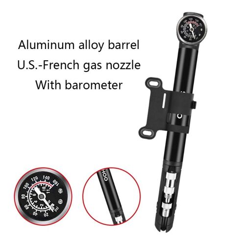 Mini Pompe Portable, Pompe À Vélo Sans Colle, Réparation De Perforation Facile À Utiliser Avec Presta Et Schrader