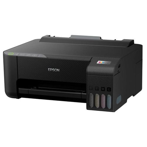 Epson EcoTank ET-1810 - Imprimante - couleur - jet d'encre - rechargeable - A4 - 5 760 x 1 440 ppp - jusqu'à 10 ppm (mono)/jusqu'à 5 ppm (couleur) - capacité : 100 feuilles - USB, Wi-Fi - noir