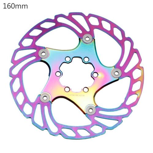 Disque De Refroidissement Coloré Pour Vélo De Route, Vtt, Rotor Flottant, 140/160/180mm