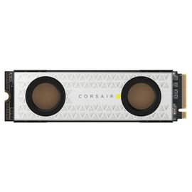 CORSAIR MP600 PRO XT - Hydro X Edition - SSD - chiffré - 2 To - interne - M.2 2280 - PCIe 4.0 x4 (NVMe) - AES 256 bits - dissipateur de chaleur intégré - blanc