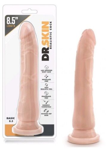 Gode Ventouse Réaliste Dr Skin - 21 Cm