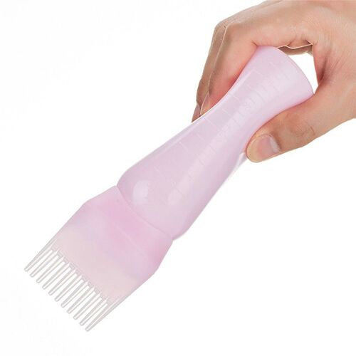 Bouteille De Teinture Capillaire En Plastique, Rechargeable, Shampoing, Peigne À Huile, Applicateur, Outils De Coloration Des Cheveux, Équipement De Camping