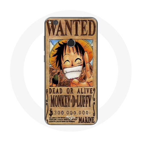 Coque Pour Huawei P8 Lite 2017 One Piece Manga Luffy Affiche De Recherche