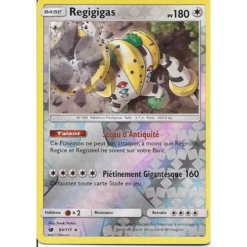 Regigigas Reverse 84/111 - Invasion Carmin
