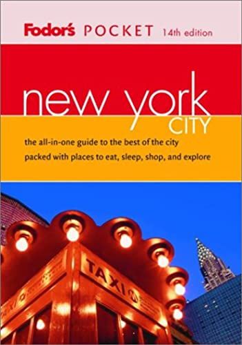 Pocket New York City 2002 (Pocket Guides)