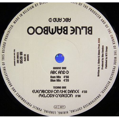 Blue Bamboo ‎ Abc And D