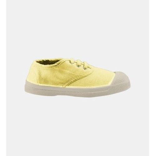 Bensimon Tennis Lacets En Coton Jaune