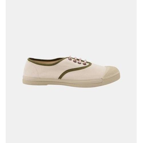 Bensimon Tennis Lacets Coton Bio Beige