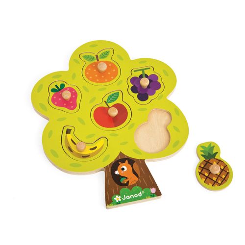 Puzzles Puzzle Arbre Gourmand 6 Pcs (Bois)