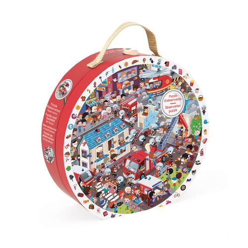 Puzzles Puzzle Observation Pompiers 208 Pcs
