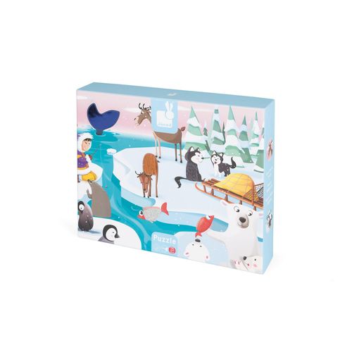 Puzzles Puzzle Tactile 'la Banquise' 20 Pcs