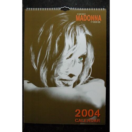 Madonna Calendar Calendrier 2004 The Many Faces Of Madonna 21st Century Icon