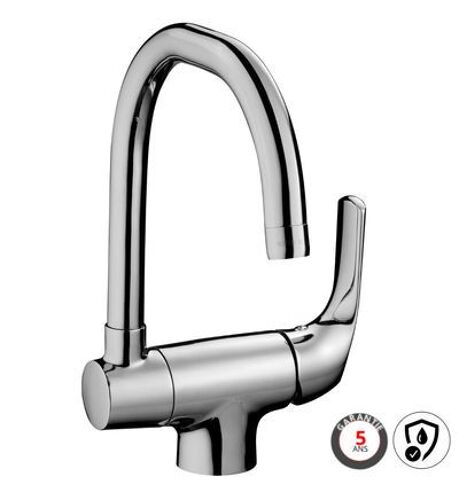 Mitigeur évier Natéo, orientable & rabattable