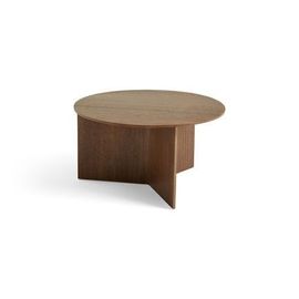 Hay - Table Slit Wood Ronde Xl - Noyer - Marron