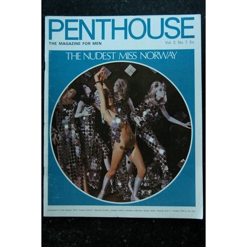 Penthouse Uk Vol 02 N° 07 Miss Norway Julie The Mind Explorer Yvonne Eckman Patricia Hugues