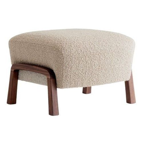 Andtradition - Pouf Wulff Atd3 - Noyer Huilé - Karakorum 003 - Beige