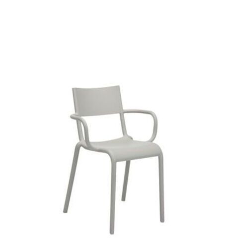 Kartell - Fauteuil Generic A - gris - Gris