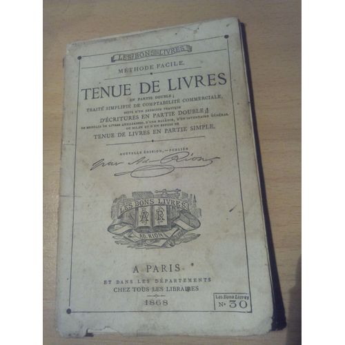 Tenue De Livres Comptabilité Commerciale, Écritures, Modèles, Inventaire...