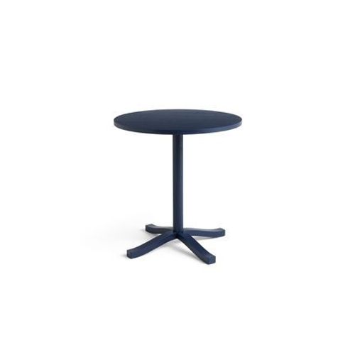 Table Pastis - Bleu Acier - Ø 70 Cm