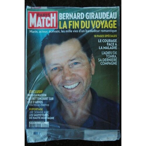 Paris Match N° 3192 21 Juillet 2010 Bernard Giraudeau Cover + 18 P. - Ile D'arros Jude Law Lola Dewaere Nicolas Canteloup