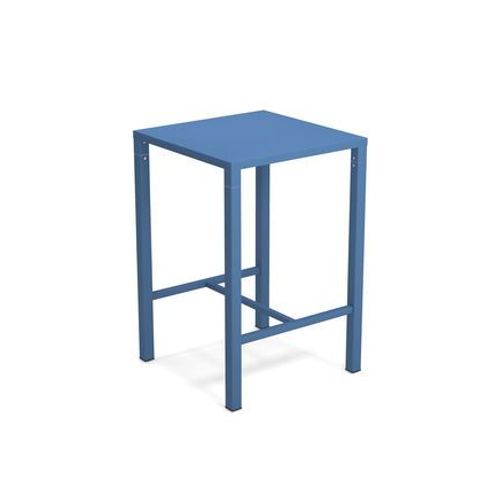 Emu - Table Mange-Debout Nova Carrée - Bleu Marine - 70 X 70 Cm - Bleu