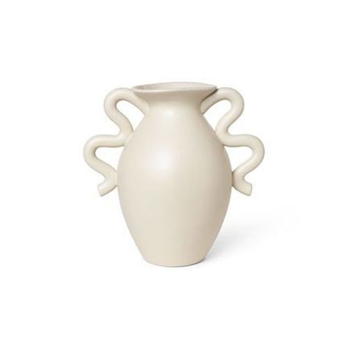 Ferm LIVING - Vase de table Verso - creme - Beige