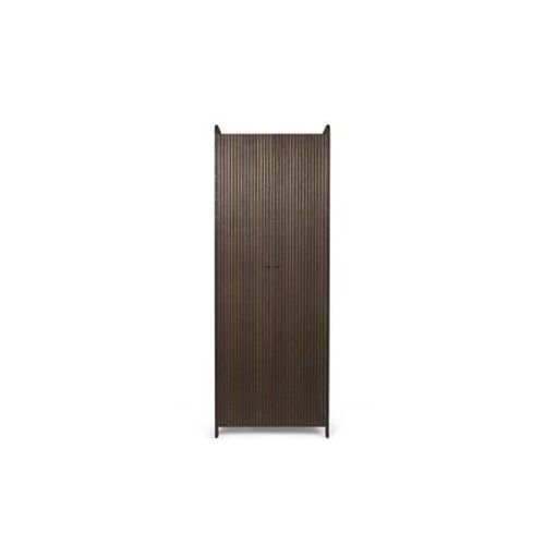 Ferm Living - Armoire Sill - Chêne, Teinté Foncé - Grand - Marron