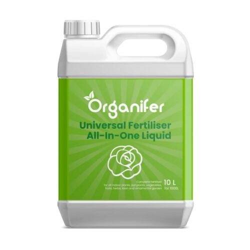 Engrais Végétal Tout-En-Un - 10l Pour 1000l - Engrais Pour Plantes D'intérieur - Engrais Liquide Pour Plantes - Engrais - Pour Plantes D'intérieur - Plantes D'extérieur Et Potager - Organifer