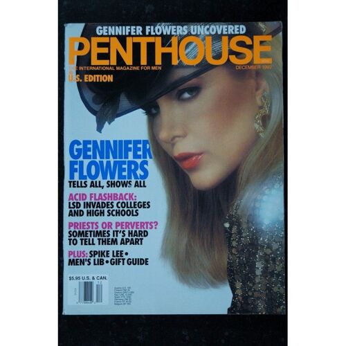 Penthouse Us 1992/12 Spike Lee Gennifer Flowers John David Pin-Up Anja Josefsen