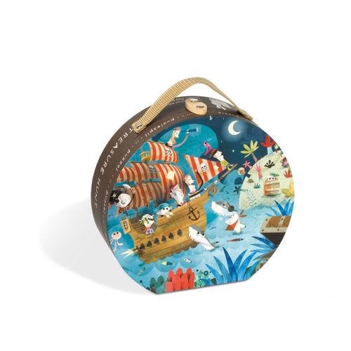 Puzzles Valisette Puzzle Chasse Au Trésor 36 Pcs