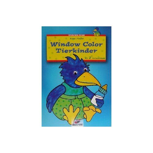 Livre Motif Window Color Oiseau Bleu - Modele Peinture Fenetre (Langue Allemand)