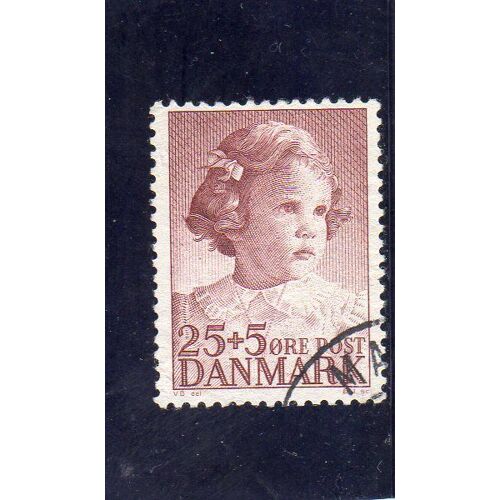 Timbre-Poste Du Danemark (Au Profit Des Uvres De L'enfance, Princesse Anne-Marie) 