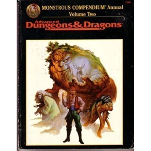 Annual Monstrous Compendium: Vol 2 (Ad&d Accessory , Vol 2)
